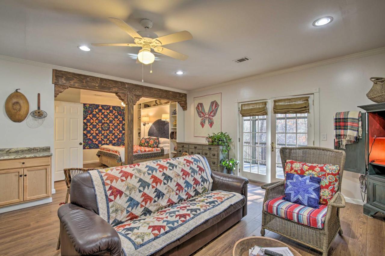 Cozy And Quiet Studio With Porch, Near Scenic Railway! Blue Ridge Bagian luar foto