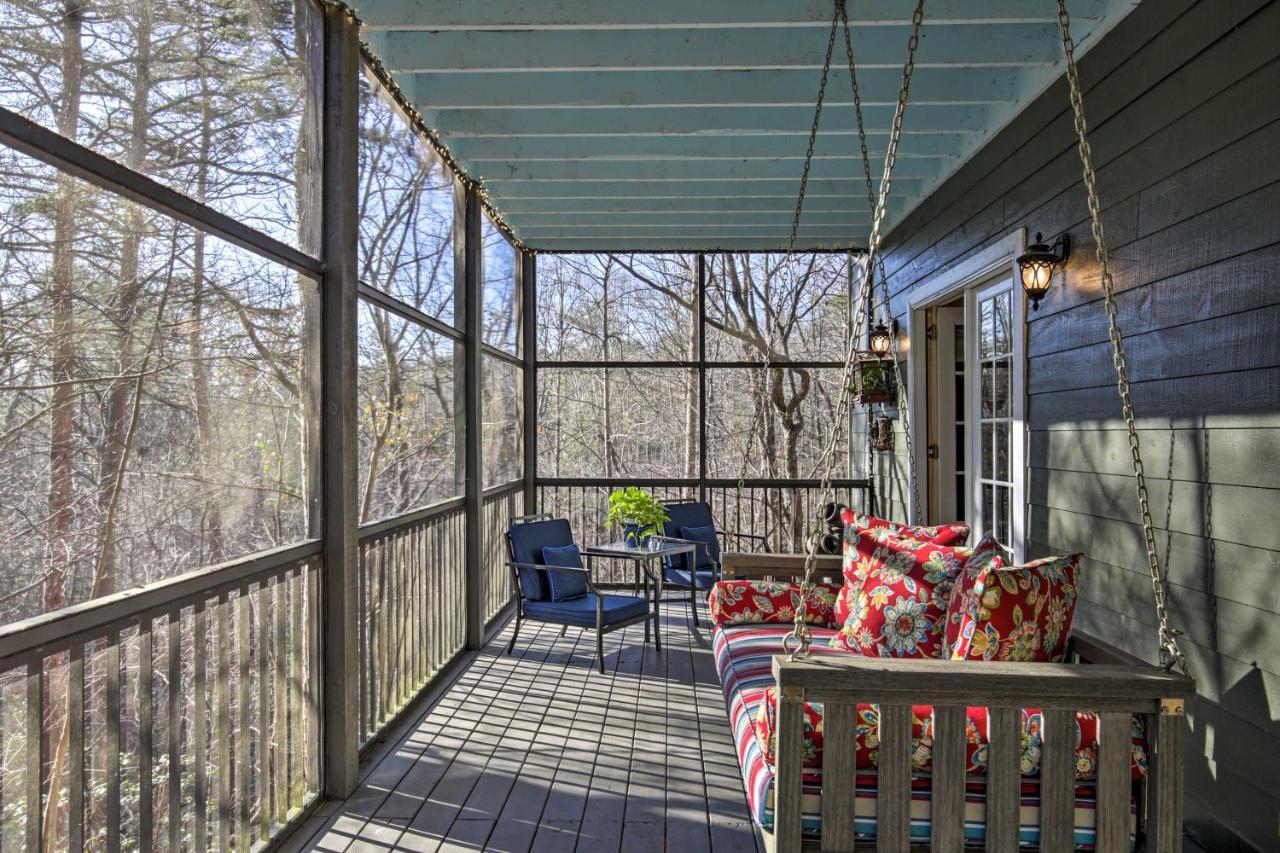 Cozy And Quiet Studio With Porch, Near Scenic Railway! Blue Ridge Bagian luar foto